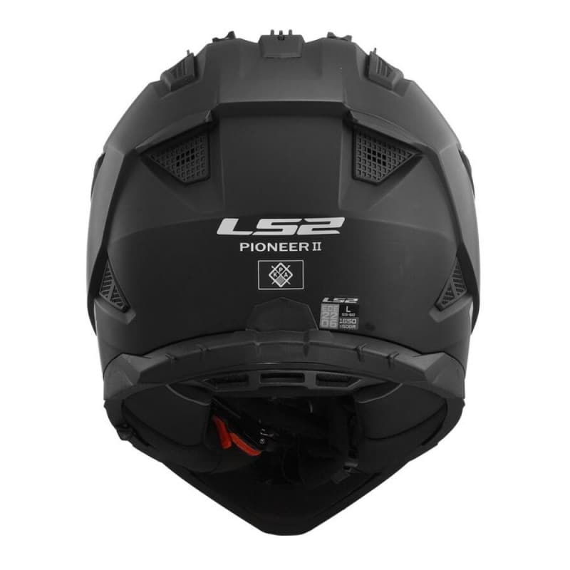 Casco LS2 MX702 Pioneer II Negro Mate