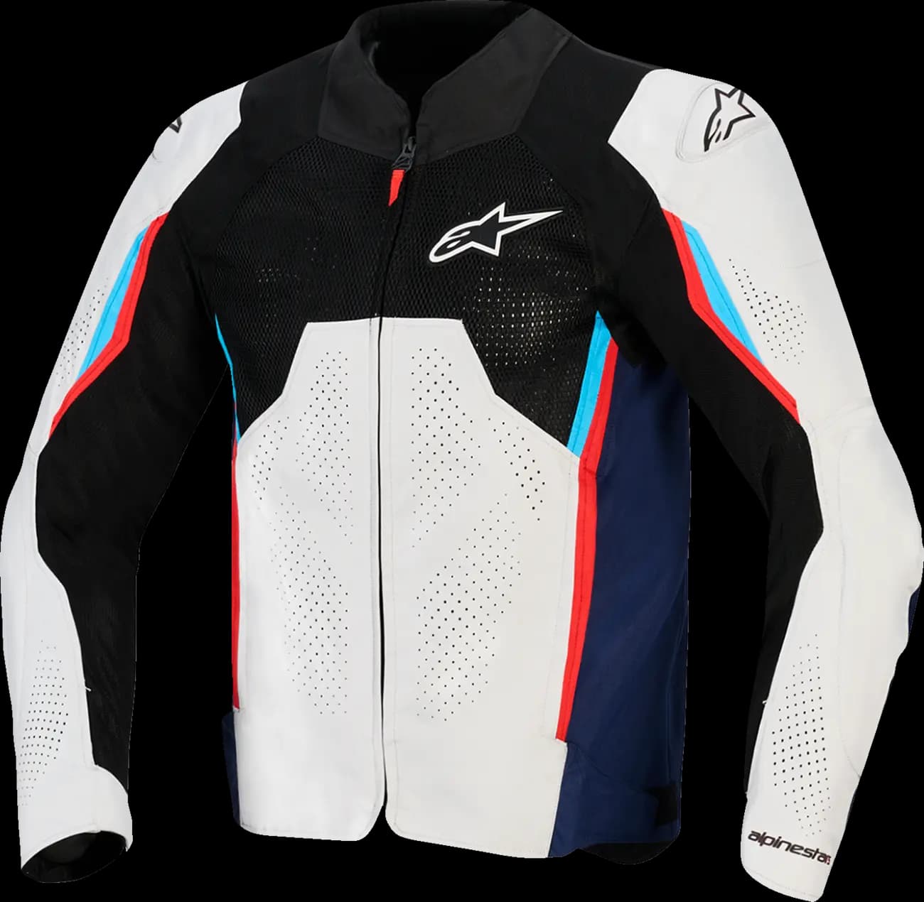 Chaqueta Alpinestars AST Air V3 Gris Azul Rojo