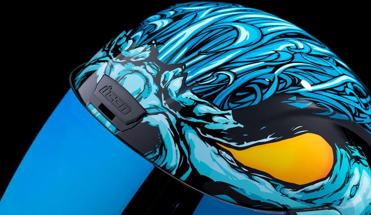 Casco ICON Airflorm MIPS Manik'RR Azul