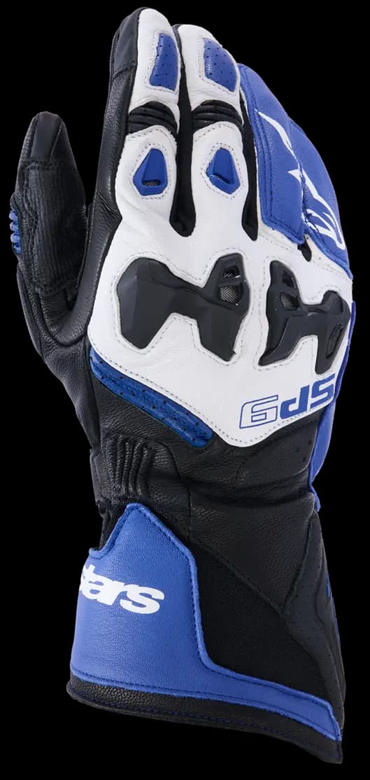 Guantes Alpinestars SP-9 Azul Blanco Negro image_1