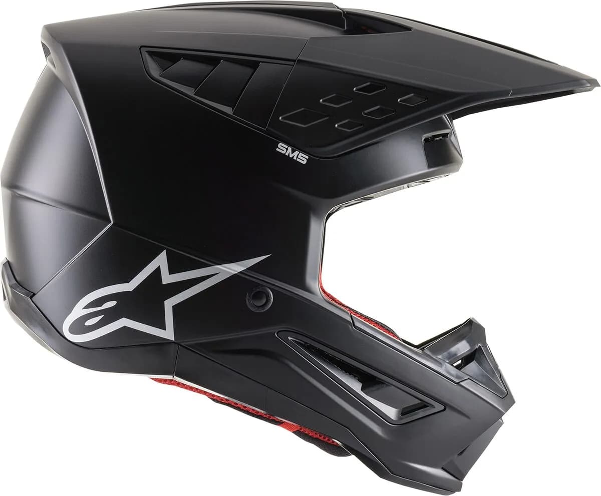 Casco Alpinestars SM5 Negro Mate Casco Alpinestars SM5 Negro Mate