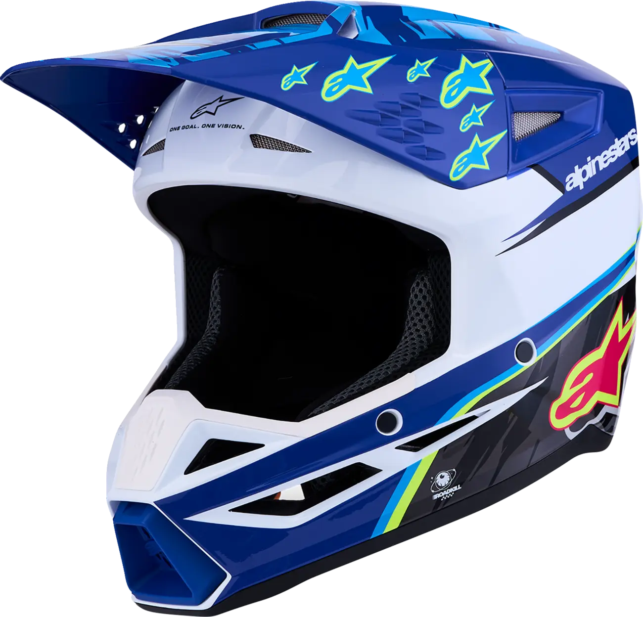 Casco Alpinestars S-M3 Infantil Azul image_1