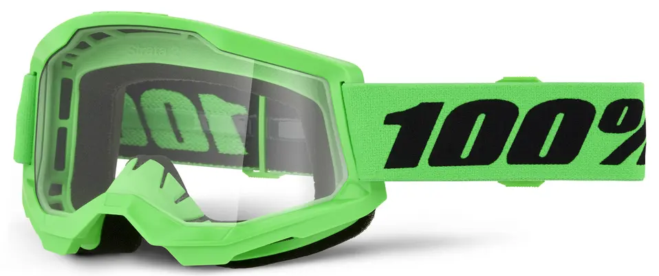 GOGGLE STRATA 2 NEON GRN CLE image_1