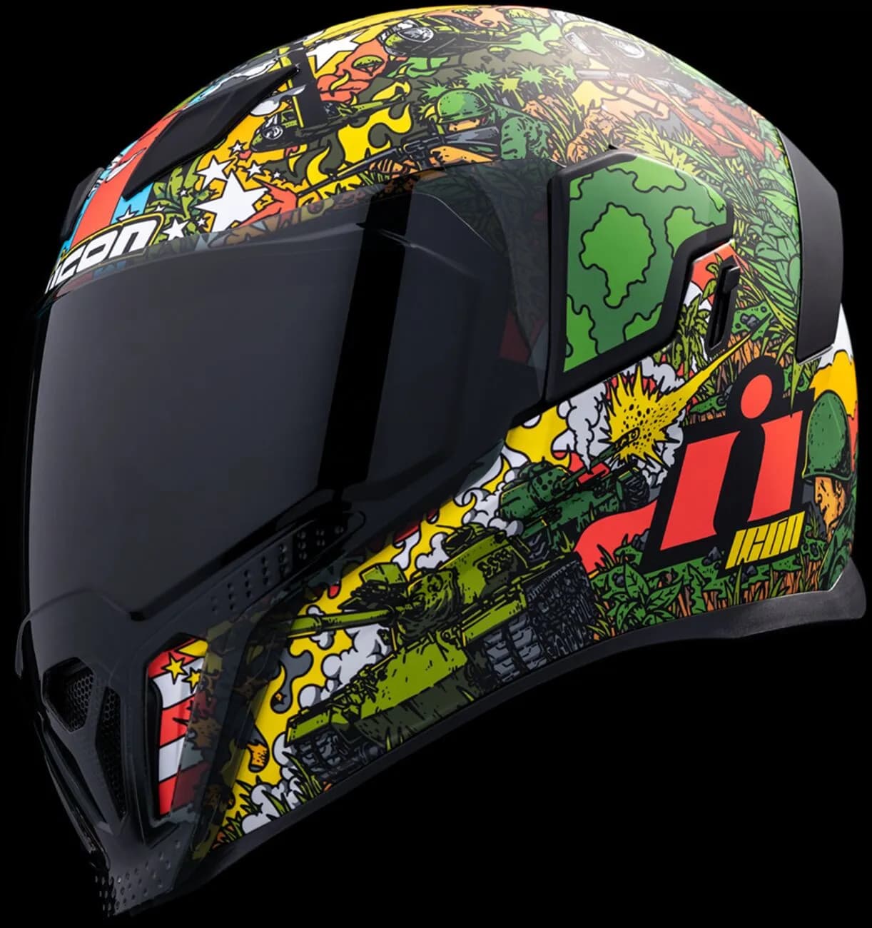 Casco ICON Airflite GP23 Verde Casco ICON Airflite GP23 Verde