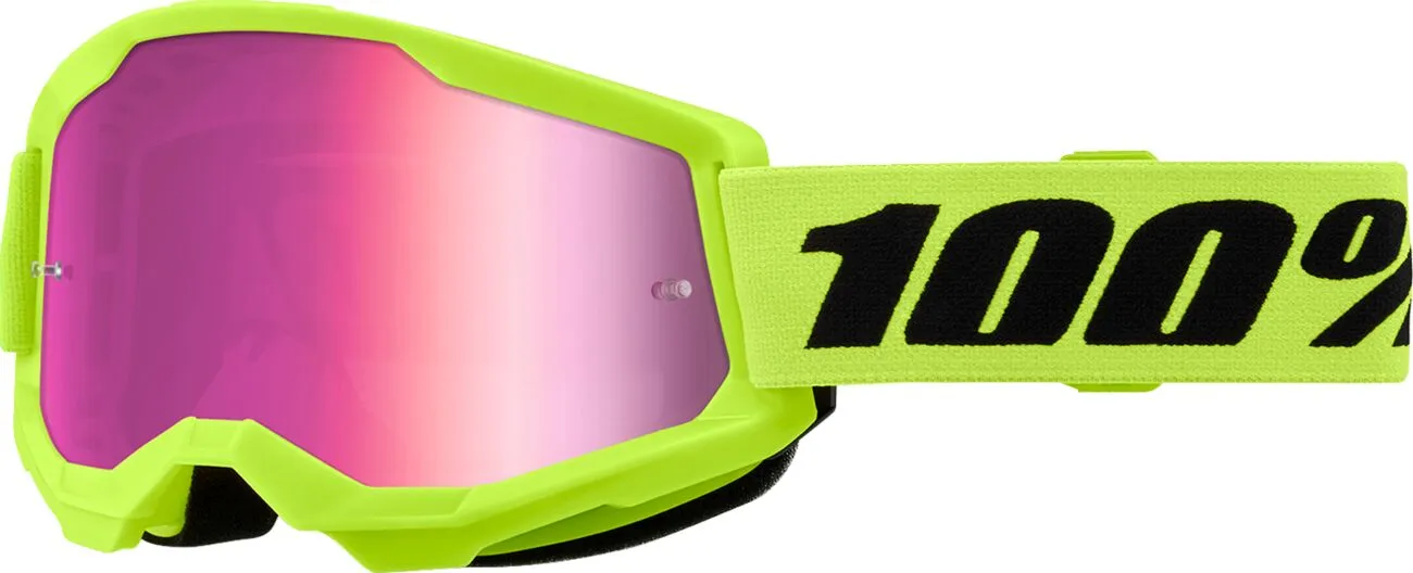 Gafas 100% Strata-2 Amarillo Espejo image_1