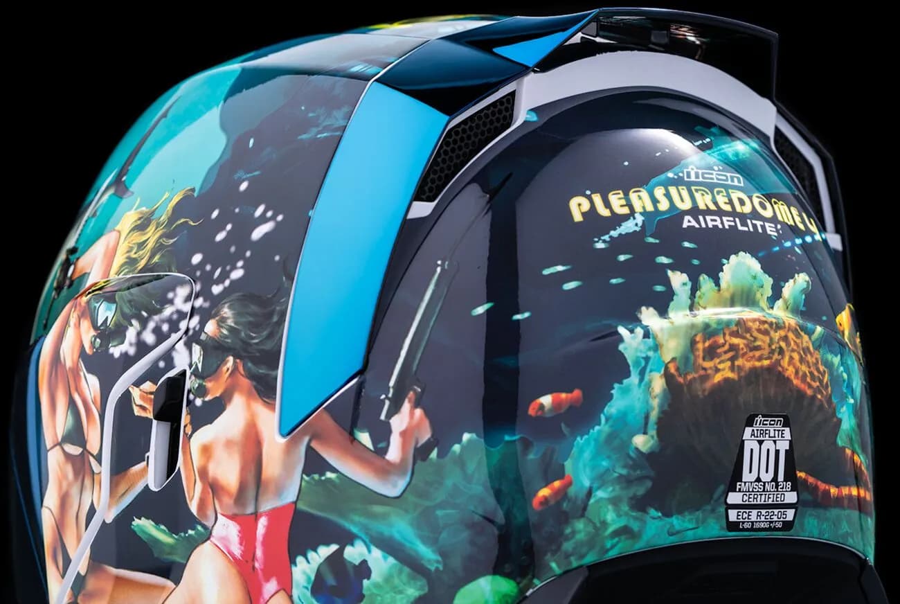 Casco ICON Airflite Pleasuredome 4 Casco ICON Airflite Pleasuredome 4