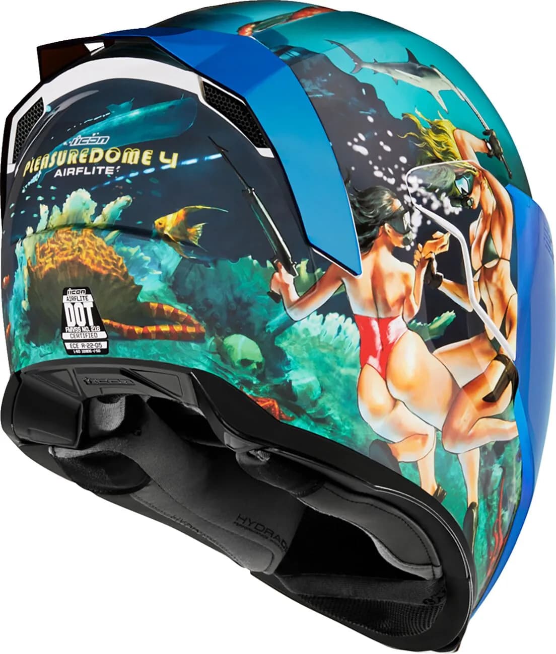 Casco ICON Airflite Pleasuredome 4 Casco ICON Airflite Pleasuredome 4