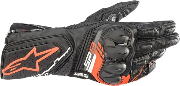 Guantes Alpinestars SP-8 V3 Negro Rojo (Clonado) image_1