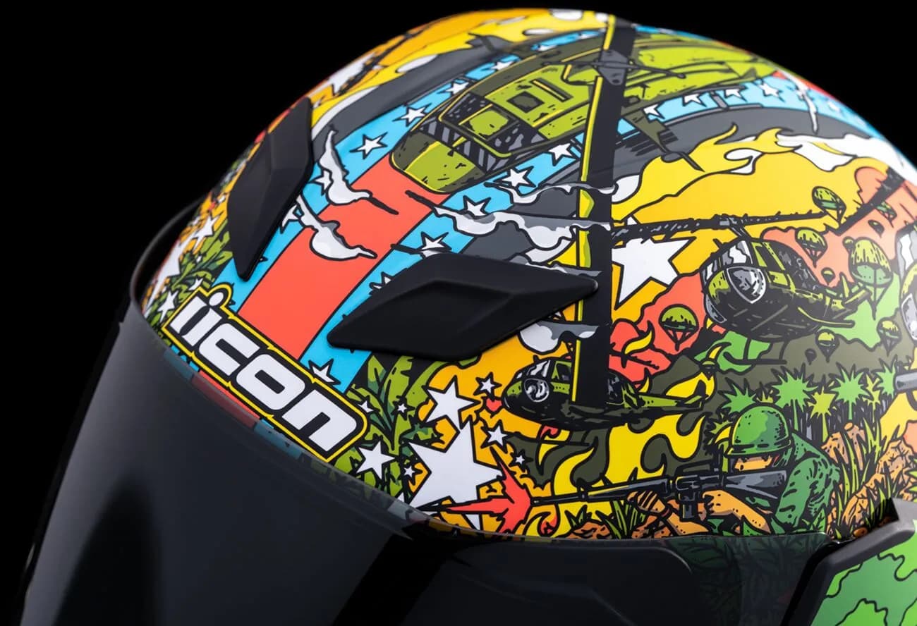 Casco ICON Airflite GP23 Verde Casco ICON Airflite GP23 Verde