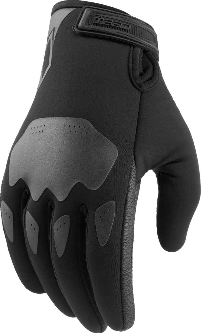 Guantes ICON Hooligan Softshell Negro image_1