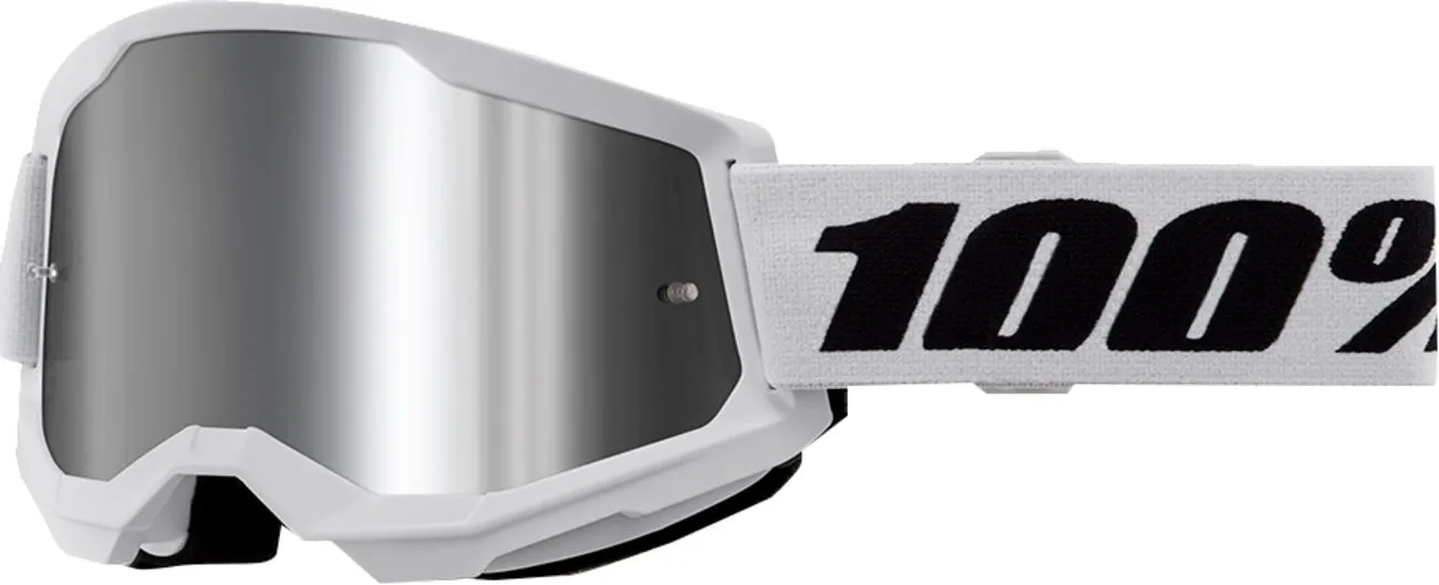 Gafas 100% Strata-2 Infantil Blanco Espejo image_1