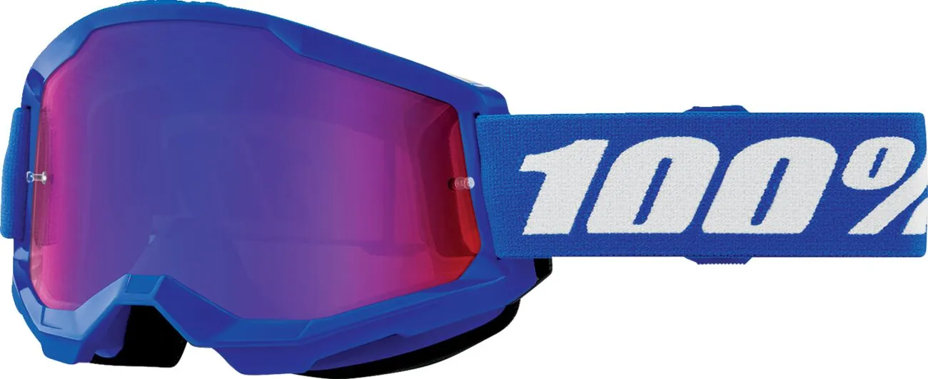 Gafas 100% Strata-2 Infantil Azul Espejo image_1