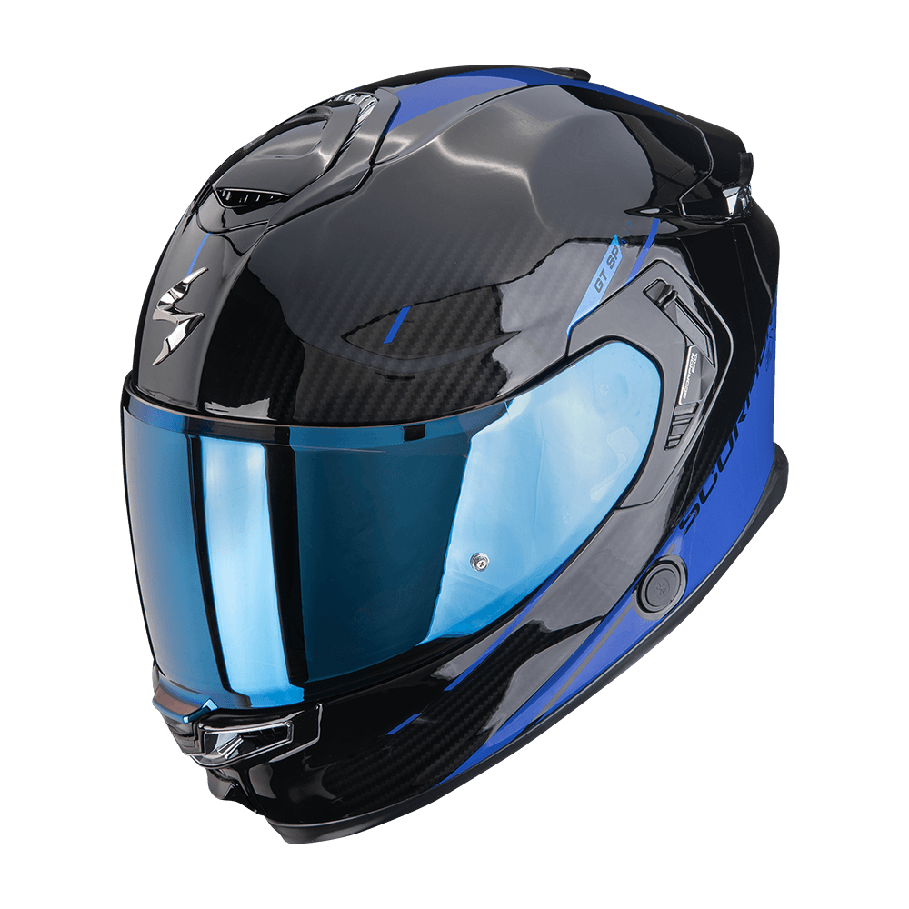 Casco Scorpion EXO-GT SP Air Asphalt Negro Azul image_1