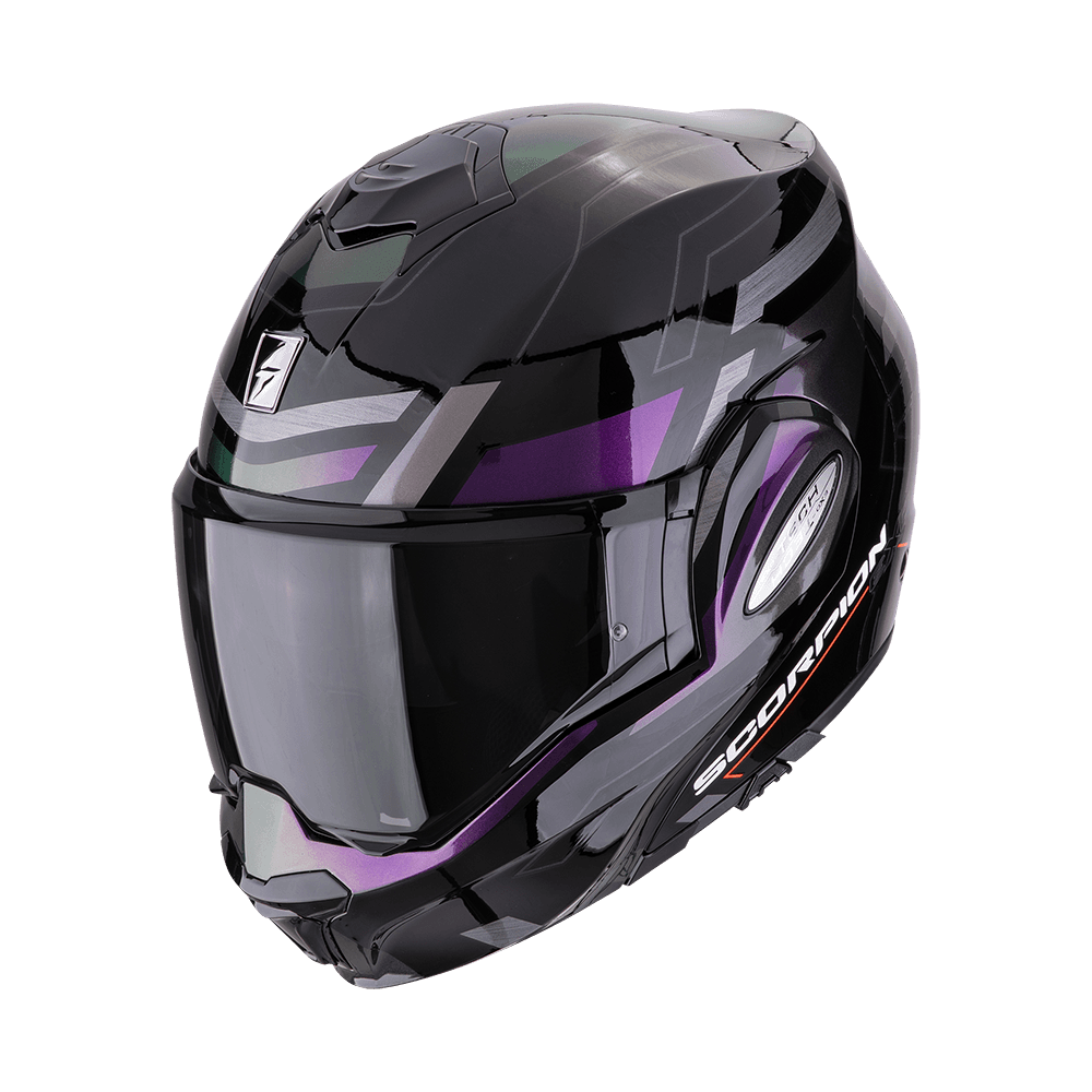 Casco Scorpion EXO-TECH Evo Conquer Negro Camaleon image_1