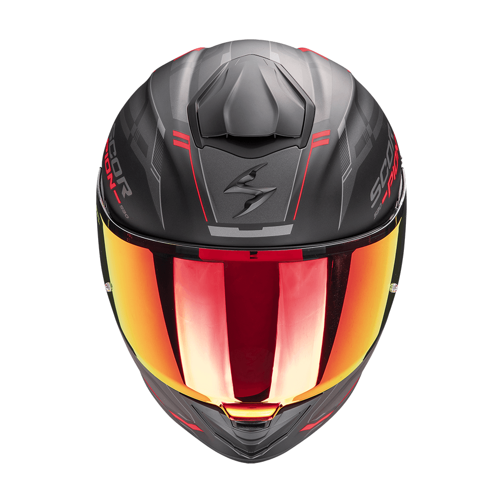 Casco Scorpion EXO-530 Air Slope Negro Rojo Mate Casco Scorpion EXO-530 Air Slope Negro Rojo Mate