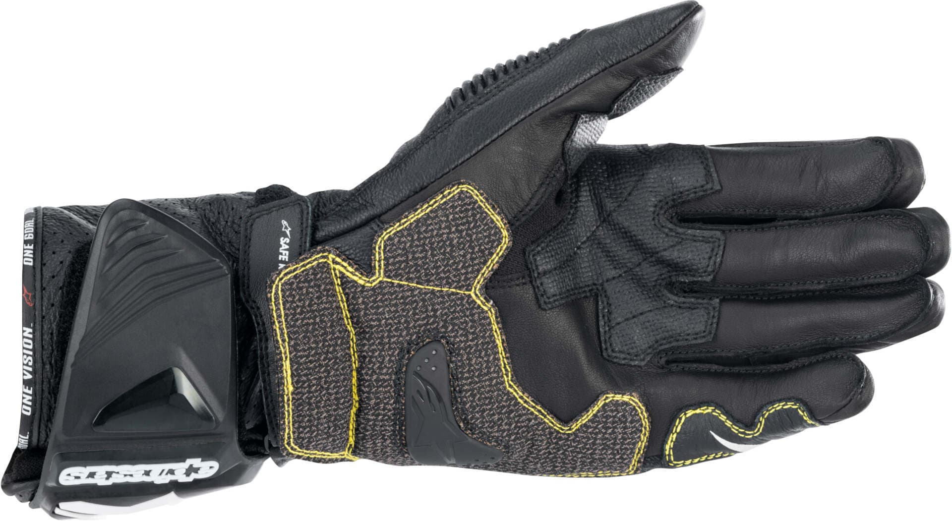 Guantes Alpinestars GP Tech V2 Negro Blanco (Clona Guantes Alpinestars GP Tech V2 Negro Blanco (Clona