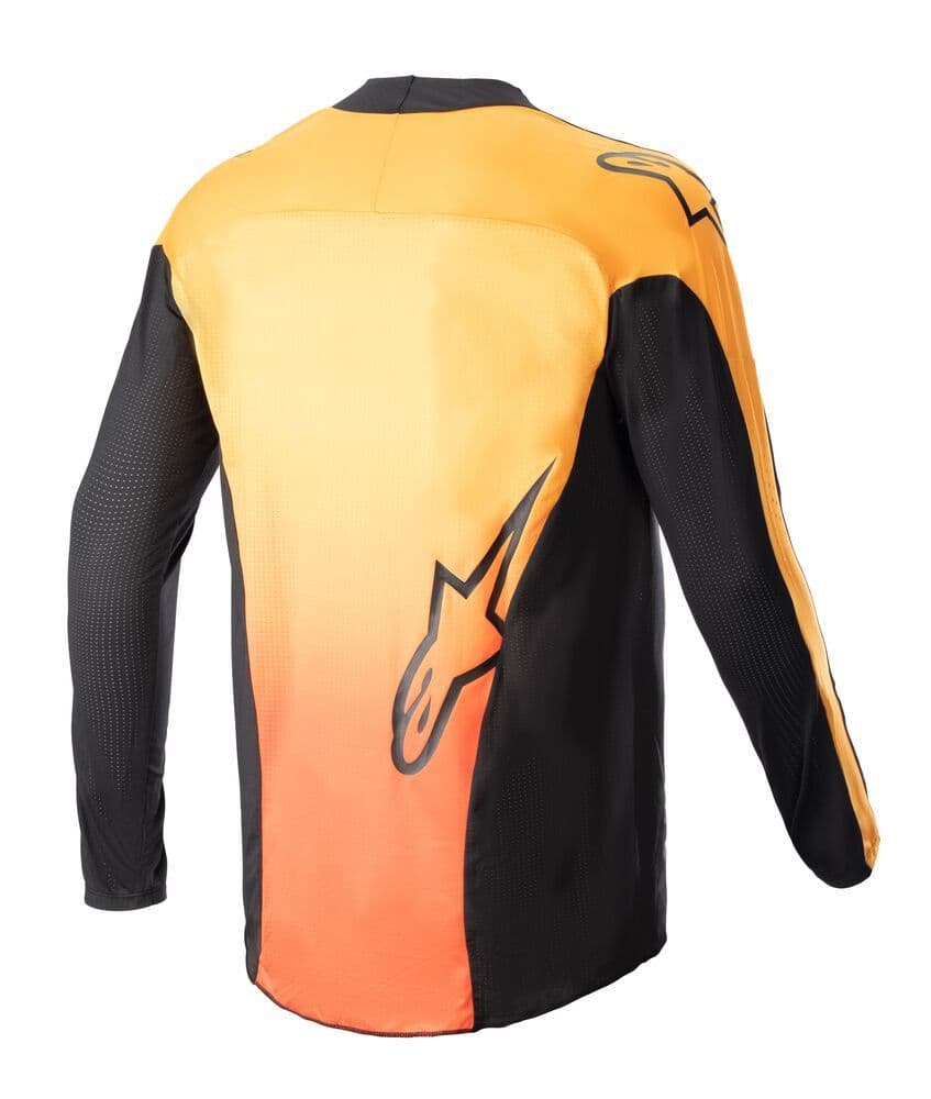 Camiseta Alpinestars Techstar Sein Negro Naranja-D Camiseta Alpinestars Techstar Sein Negro Naranja-D